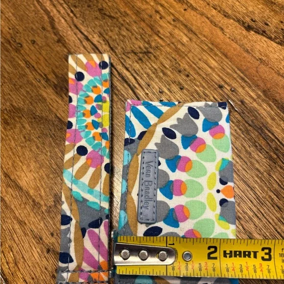 Vera Bradley Multicolor Keychain and Card Holder - Picture 4 of 5